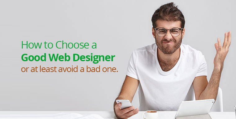 How to choose a good web designer