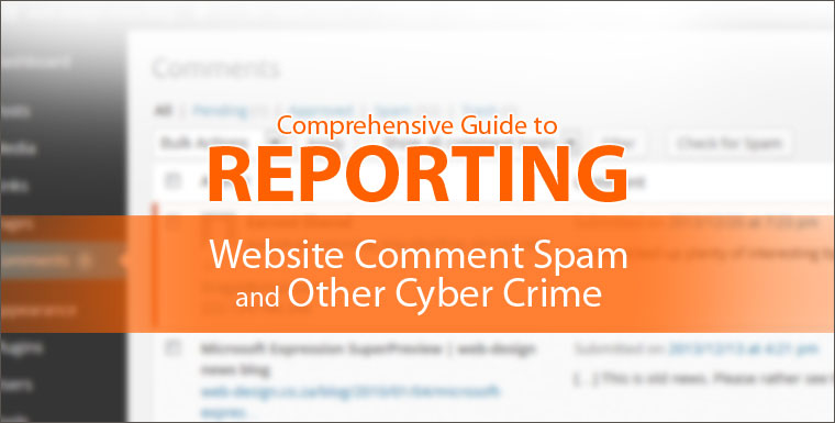 Report Website Spam